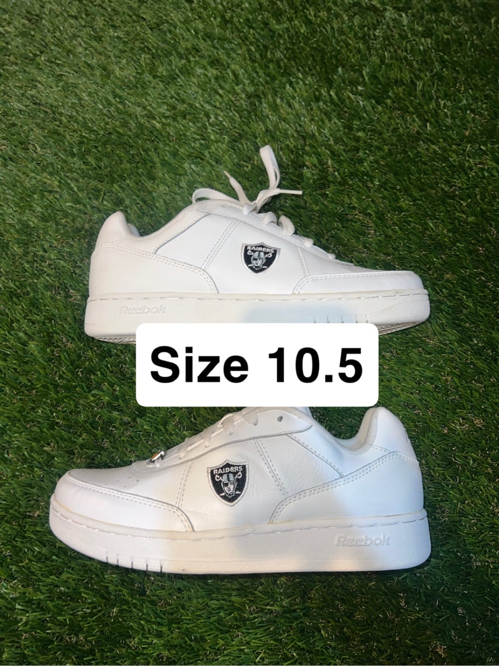 Raiders Reebok shoes